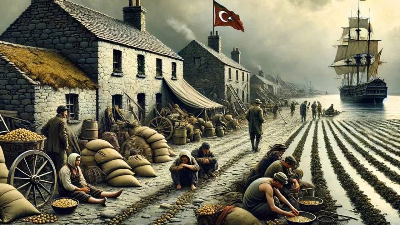 Foto - ‘Büyük Kıtlık’ta Osmanlı yardımı ile başlayan dostluk belgeselle anlatılacak! An Gorta Mor: Yıldız ve Hilal