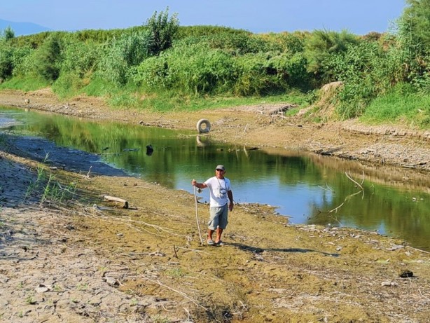 Foto - Büyük Menderes Nehri kurudu! Feci görüntüler