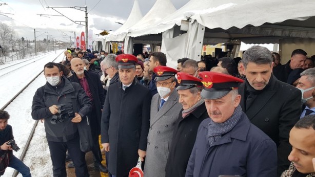 Foto - Büyükderbent tren istasyonu açıldı