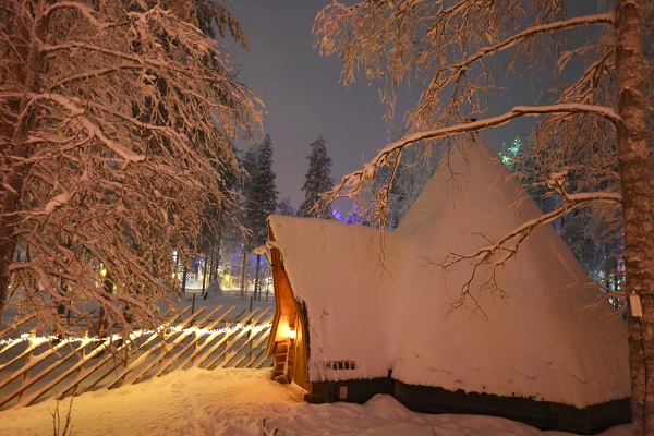 Foto - Buz gibi havaya rağmen ziyaretçi akını yaşanıyor! "Masalsı kent" Rovaniemi