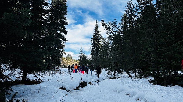 Foto - Buz sarkıtları altında ders 