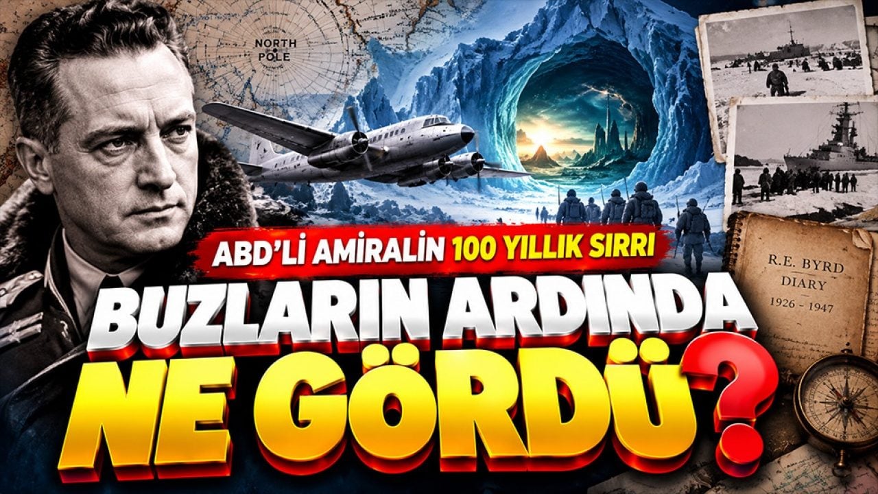 Buzların ardında ne gördü? ABD'li amiralin yaklaşık 100 yıllık sırrı hâlâ çözülemedi