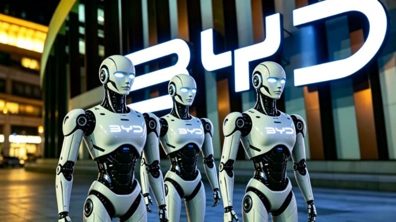 Foto - BYD’nin insansı robotu patentte ortaya çıktı: Fabrikadan bayilere uzanan hedef