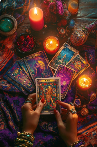 Foto - Cadılar Ritüeli, Düğümlere üfleyen büyücüler, Harut ve Marut adlı melekler