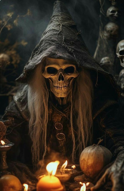 Foto - Cadılar Ritüeli, Düğümlere üfleyen büyücüler, Harut ve Marut adlı melekler