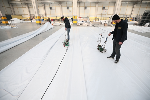 Foto - Çadır üreticileri deprem bölgesi için yoğun mesaide!