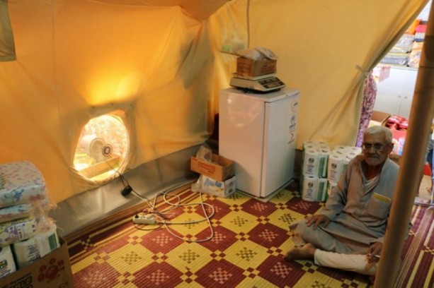 Foto - Çadırkentte icat etti, yok satıyor