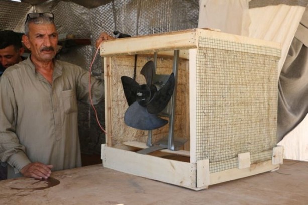 Foto - Çadırkentte icat etti, yok satıyor