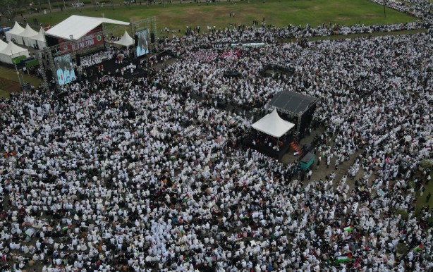 Foto - Cakarta'da dev Filistin gösterisi