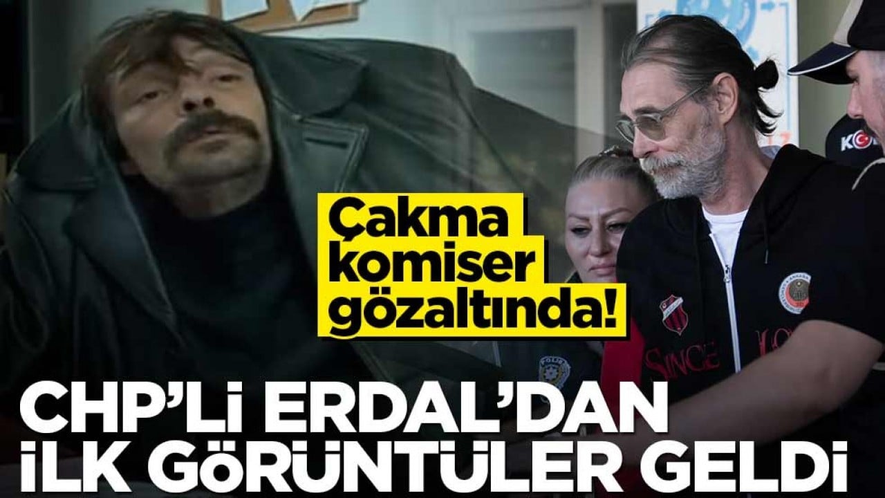 Çakma komiser gözaltında! Erdal Beşikçioğlu'ndan ilk görüntüler geldi