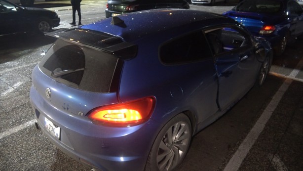 Foto - Çakmak gazı bomba gibi patladı! Otomobilin içinde yaptıkları...