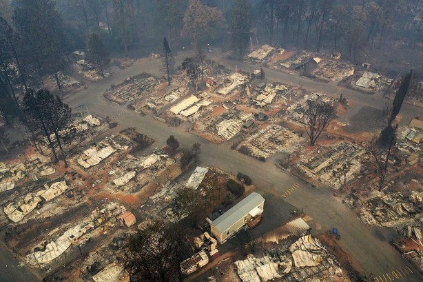 Foto - California'daki yangınlarda bilanço giderek ağırlaşıyor