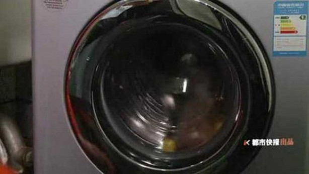 Foto - Çamaşır makinesinde yemek yaptı!