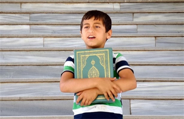 Foto - Camiler çocuk cıvıltılarıyla doldu taştı
