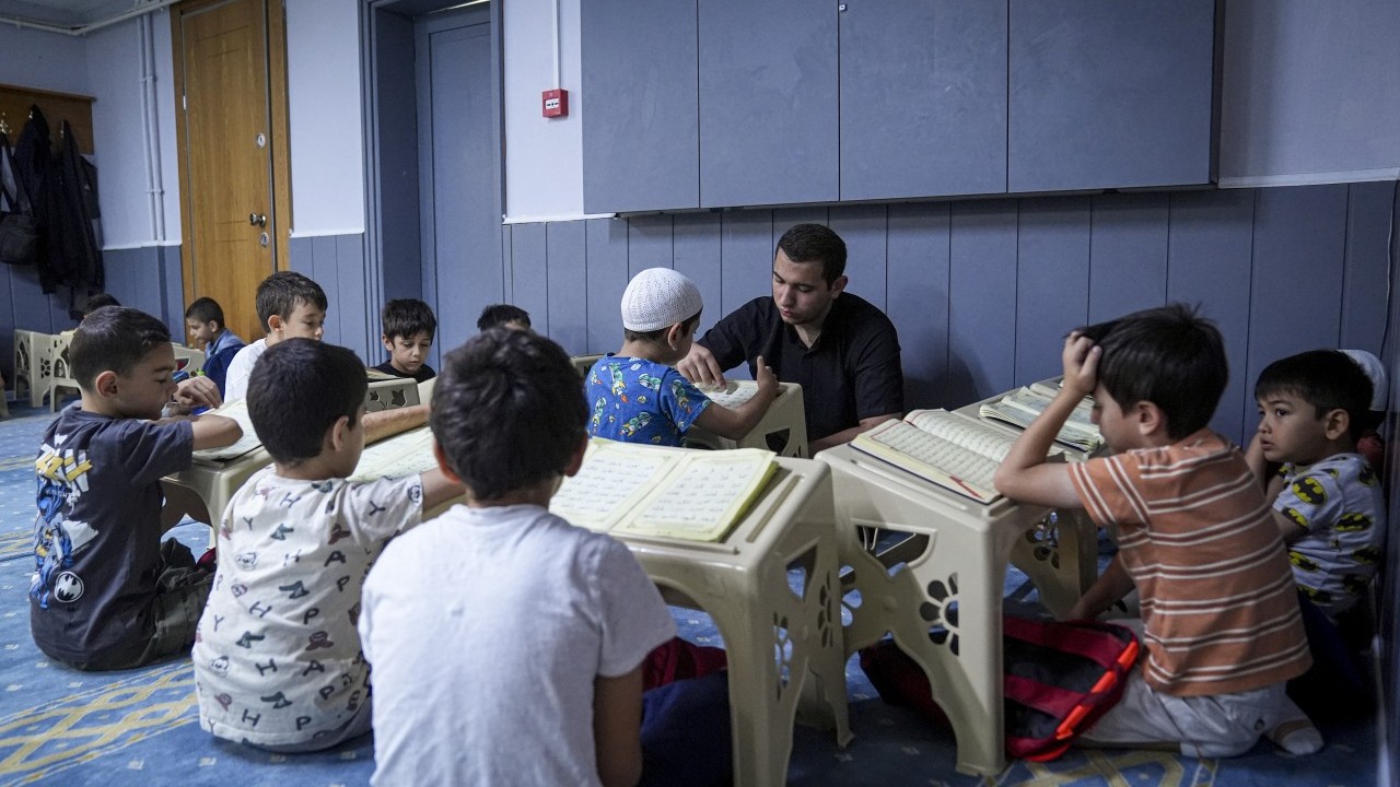 Foto - Camiler onlarla daha da güzel… Yaz Kur’an kursları çocuklarla dolup taştı