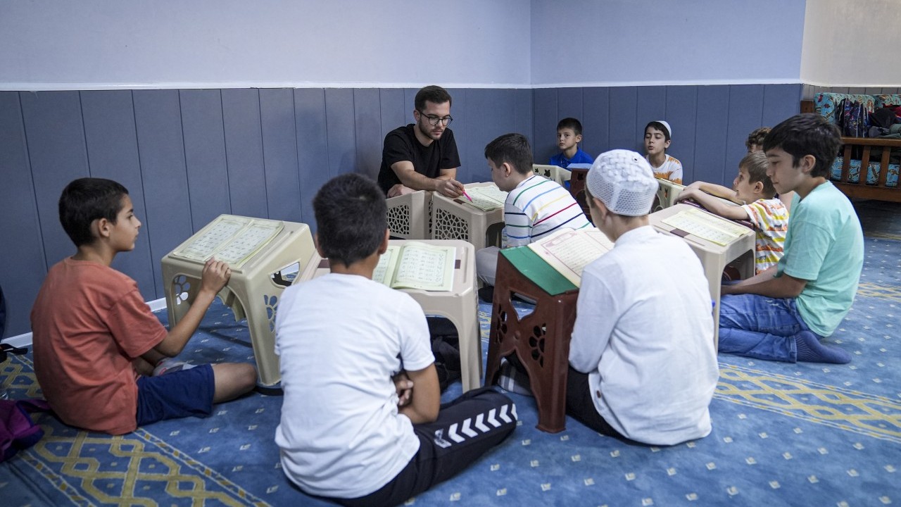 Foto - Camiler onlarla daha da güzel… Yaz Kur’an kursları çocuklarla dolup taştı