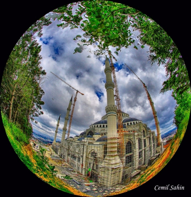 Foto - Çamlıca Camii ve İstanbul...