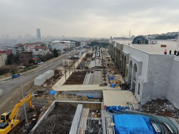 Foto - Çamlıca Camii'nde sona doğru