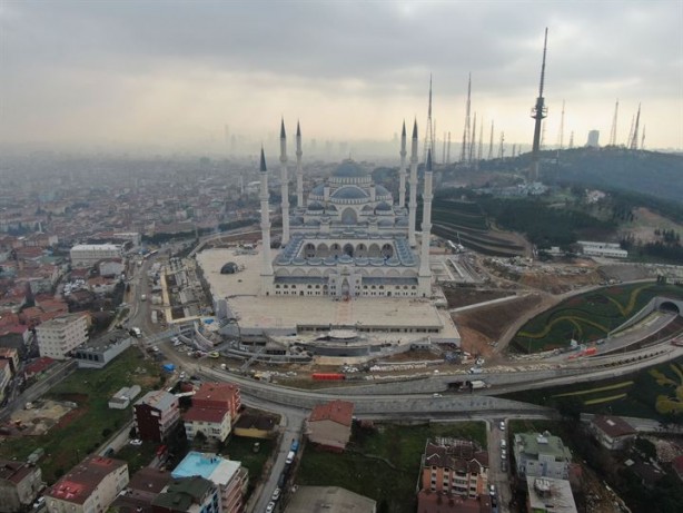 Foto - Çamlıca Camii'nde sona doğru