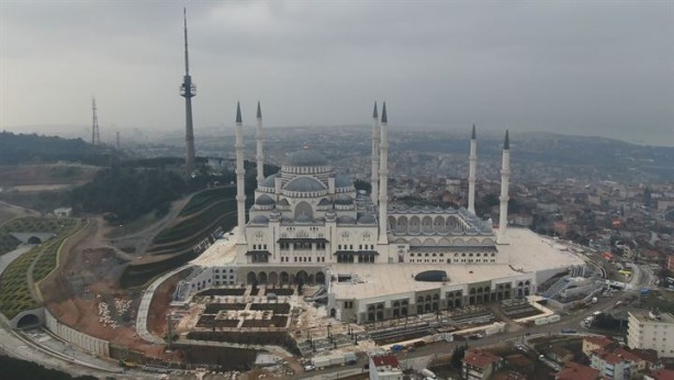 Foto - Çamlıca Camii'nde sona doğru