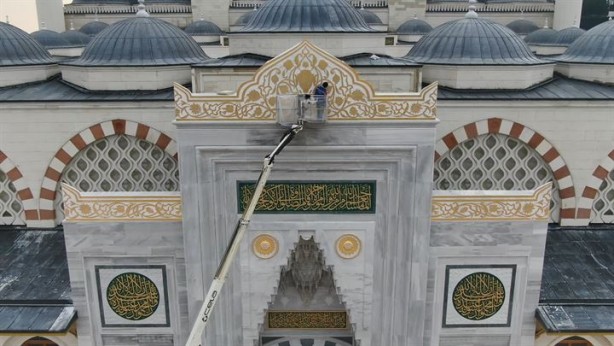 Foto - Çamlıca Camii'nde sona doğru