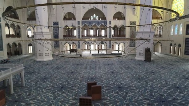 Foto - Çamlıca Camii'nde sona doğru