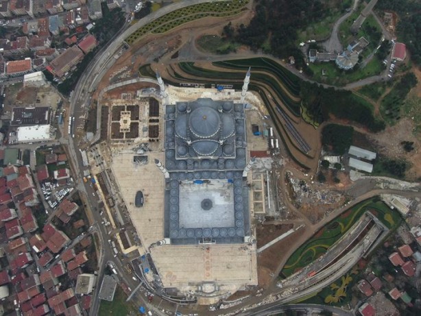 Foto - Çamlıca Camii'nde sona doğru