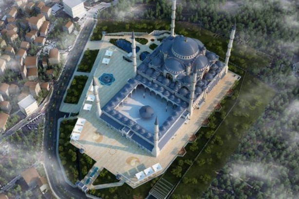 Foto - Çamlıca Cami'nin bir özelliği daha ortaya çıktı!