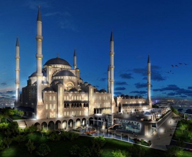 Foto - Çamlıca Cami'nin bir özelliği daha ortaya çıktı!