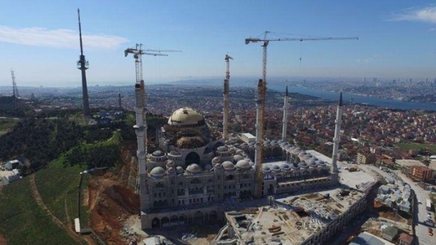 Foto - Çamlıca Cami'nin bir özelliği daha ortaya çıktı!