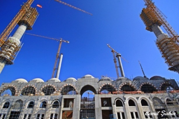 Foto - Çamlıca Cami'nin bir özelliği daha ortaya çıktı!