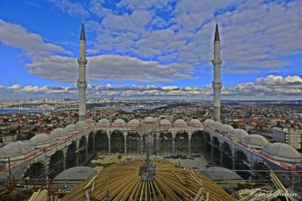 Foto - Çamlıca Camisi İstanbul'un güzelliğine güzellik kattı