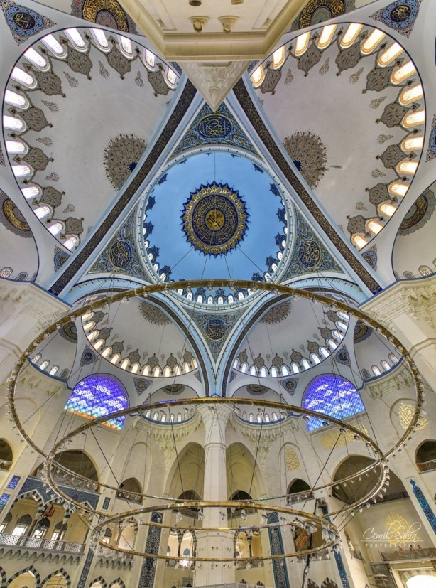 Foto - Çamlıca Camisini bir de 'Kubbe'den görün!