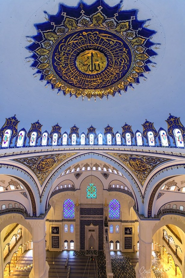 Foto - Çamlıca Camisini bir de 'Kubbe'den görün!