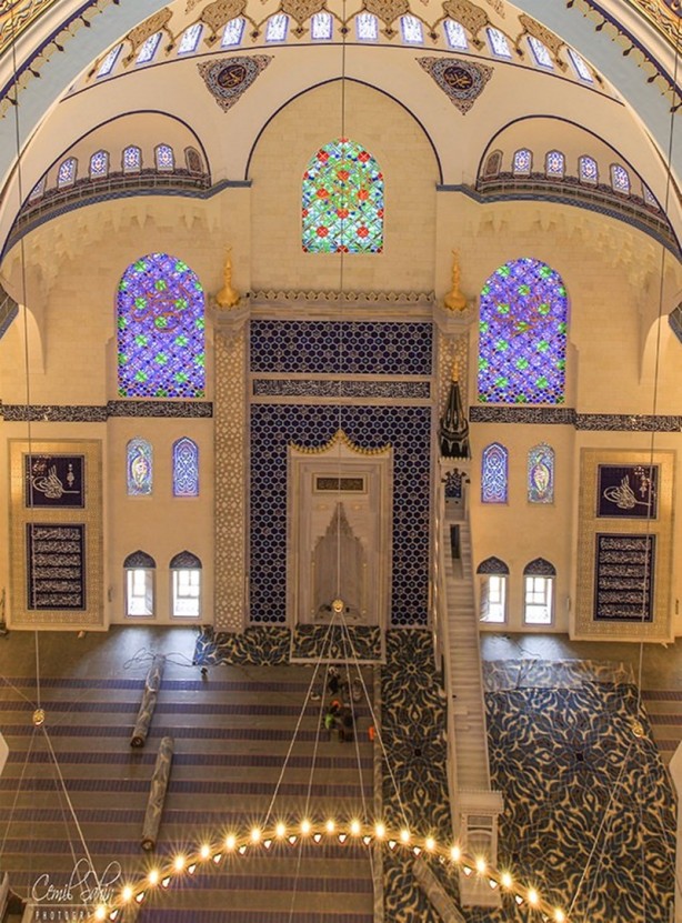 Foto - Çamlıca Camisini bir de 'Kubbe'den görün!