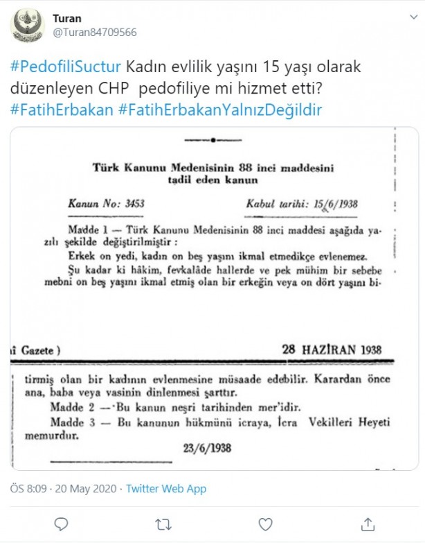 Foto - Can alıcı soru: Fatih Erbakan'a saldıranlar M. Kemal, İnönü ve Saraçoğlu'na ne diyecek?