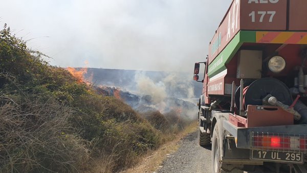 Foto - Çanakkale Boğazı trafiğe kapatıldı! Korkunç yangın