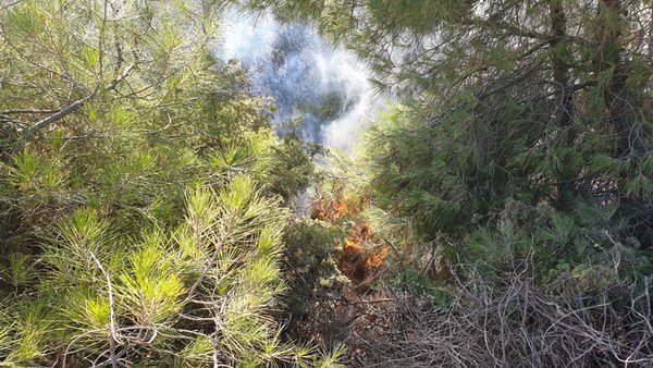 Foto - Çanakkale Boğazı trafiğe kapatıldı! Korkunç yangın