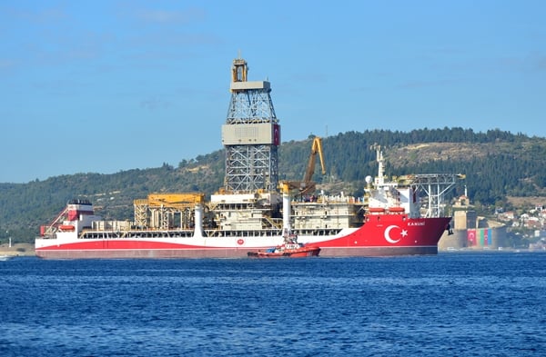 Foto - Çanakkale Boğazı'nda "Kanuni" heyecanı