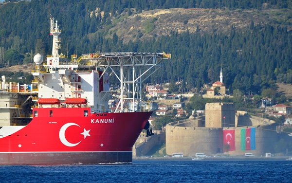 Foto - Çanakkale Boğazı'nda "Kanuni" heyecanı