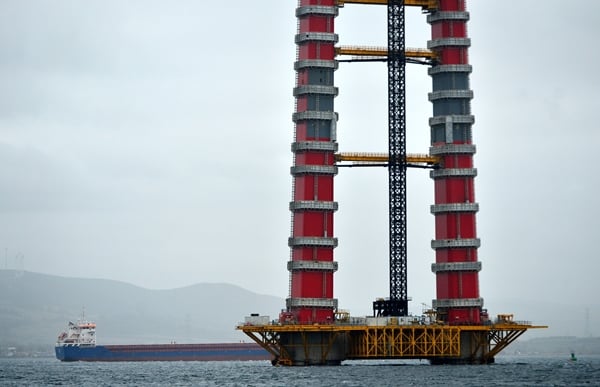 Foto - Çanakkale Köprüsü'nde kule yüksekliği 230 metreye ulaştı! 2023 detayı dikkat çekti
