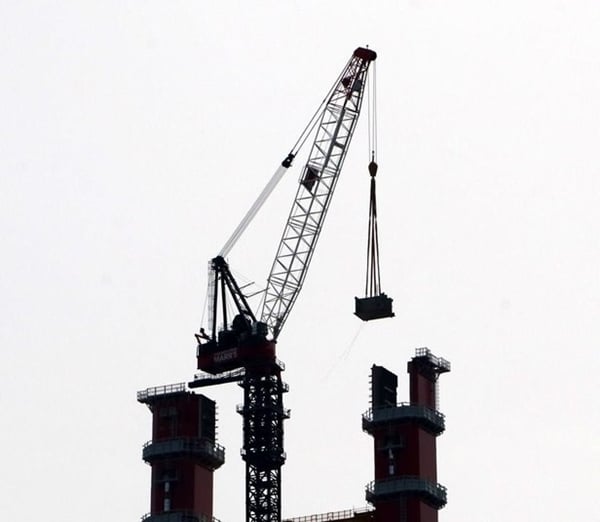 Foto - Çanakkale Köprüsü'nün 318 metrelik ayaklarında zorlu mesai kesintisiz devam ediyor