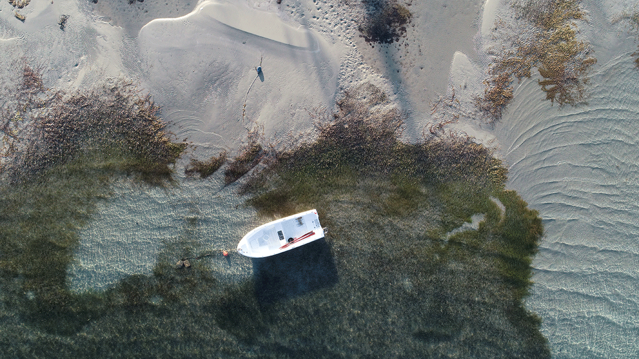 Foto - Çanakkale'de de deniz çekildi! 