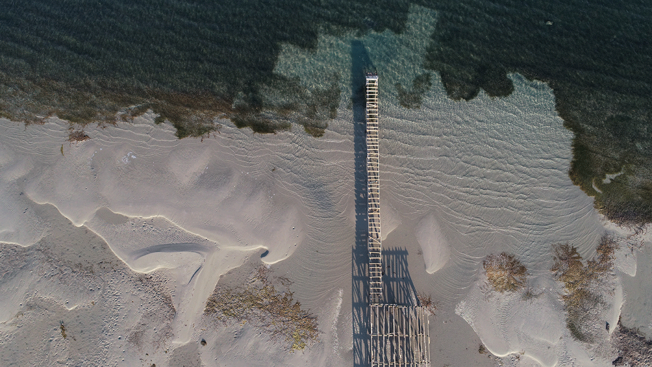 Foto - Çanakkale'de de deniz çekildi! 