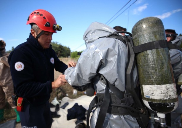 Foto - Çanakkale'de KBRN tatbikatı