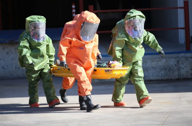 Foto - Çanakkale'de KBRN tatbikatı
