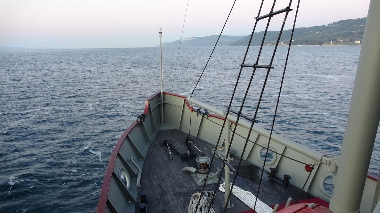 Foto - Çanakkale’de tarihi an! Nusret Mayın Gemisi’nin 110 yıl önceki rotası yeniden canlandırıldı