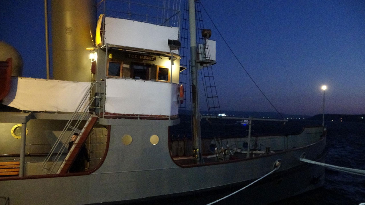 Foto - Çanakkale’de tarihi an! Nusret Mayın Gemisi’nin 110 yıl önceki rotası yeniden canlandırıldı