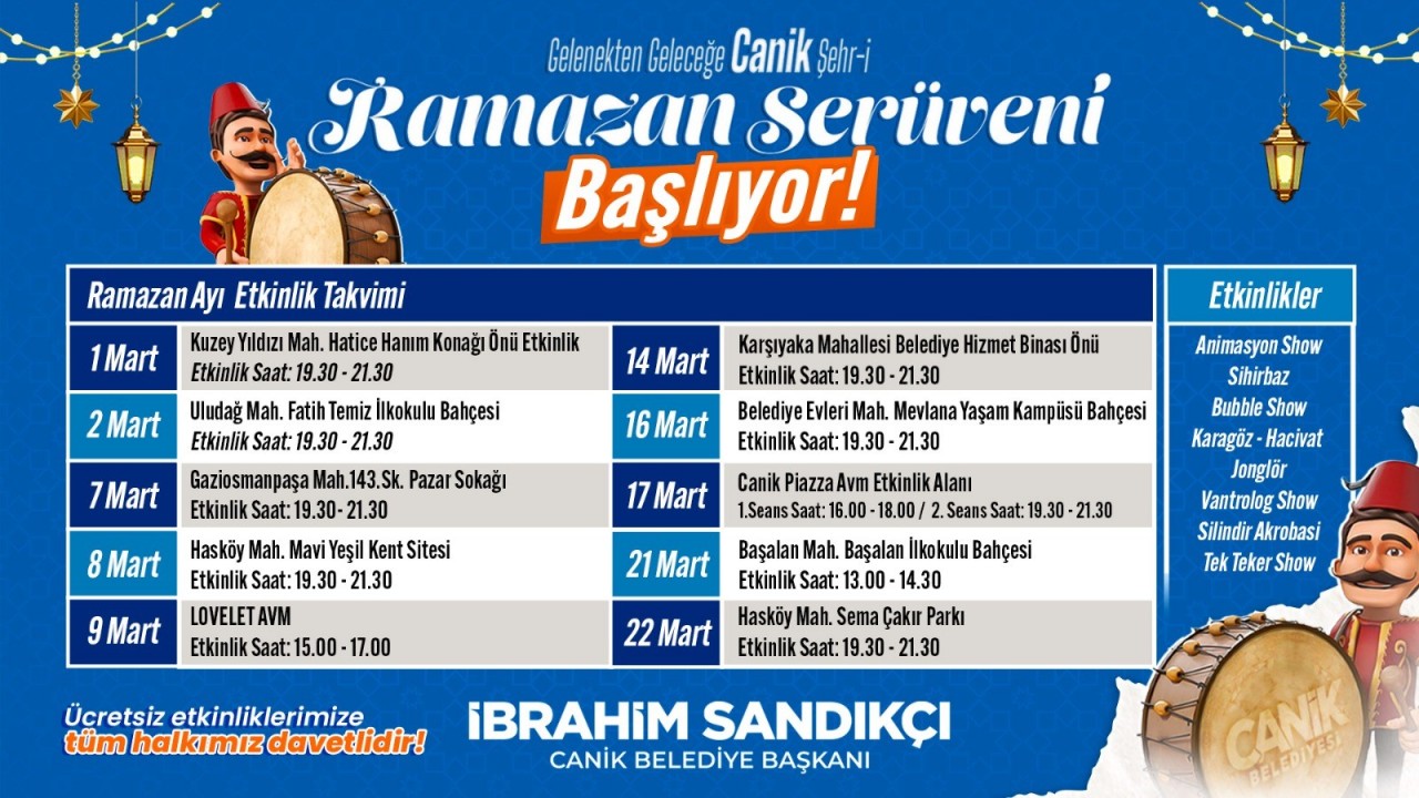 Foto - Canik'te Ramazan geleneği bu yılda devam edecek