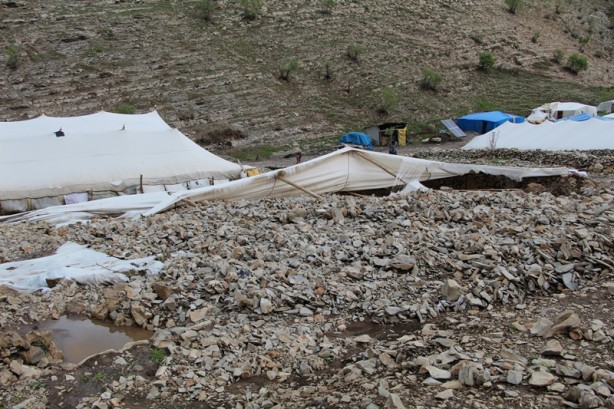 Foto - Canlarını zor kurtardılar! 205 küçükbaş hayvan ise...